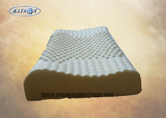 Υψηλό τυποποιημένο μέγεθος μαξιλαριών λατέξ ελαστικότητας φυσικό, φυσικό μαξιλάρι περιγράμματος λατέξ