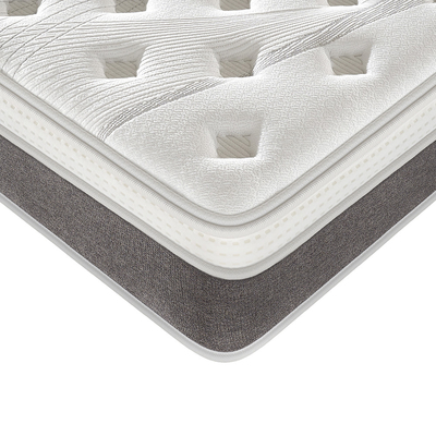 Διπλός ρόλος βασίλισσας King Size Pocket Spring στρώμα σε ένα κιβώτιο