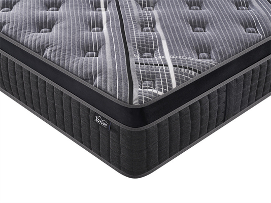Προσαρμοσμένο Ορθοπεδικό Λατέξ Gel Memory Foam Mattress In A Box Pocket Spring Bed για οικιακή και ξενοδοχειακή χρήση