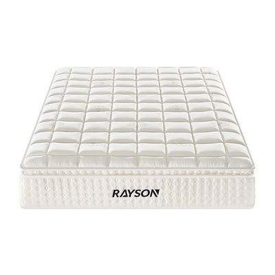 6 αστέρων ξενοδοχείο Plush Queen King Size Τσέπη Spring Mattress Gel Memory Latex Ζώνη Τσέπη Spring Coil Mattress
