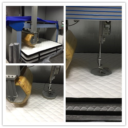 Ξενοδοχείων ευρο- αφρός μνήμης τοπ τσεπών στρωμάτων ανοίξεων υβριδικός 7